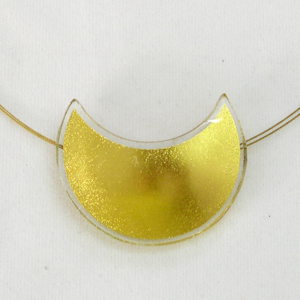 Moon pendants, available in 2.1 cm, 3 cm, 4 cm, 5 cm or 8 cm